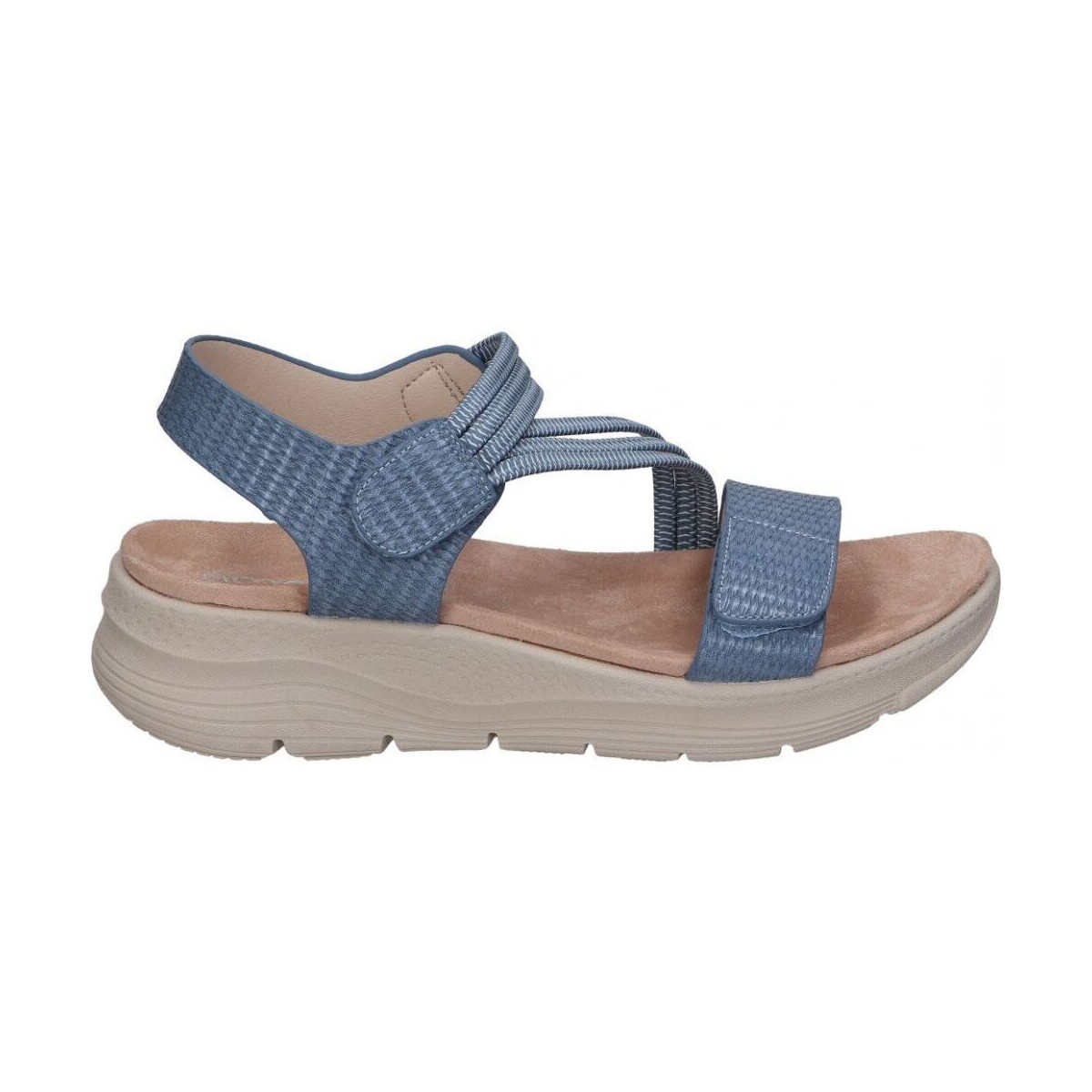 Schoenen Dames Sandalen / Open schoenen Amarpies ABZ26560 Blauw