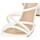 Schoenen Dames Sandalen / Open schoenen Luna Collection 75344 Wit