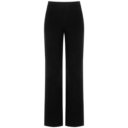 Textiel Dames Broeken / Pantalons Rinascimento CFC0117408003 Noir