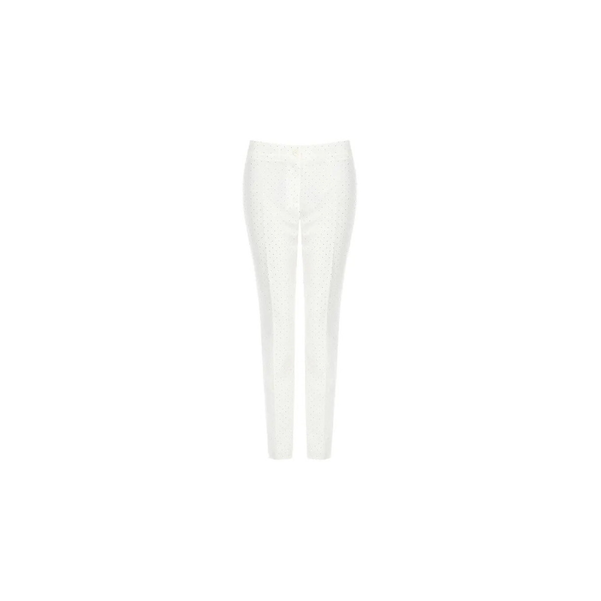 Textiel Dames Broeken / Pantalons Rinascimento CFC0118913003 Blanc