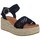 Schoenen Dames Sandalen / Open schoenen Rks NEW BONITA 05 Zwart