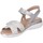Schoenen Dames Sandalen / Open schoenen Mysoft BASKETS  002 Zilver
