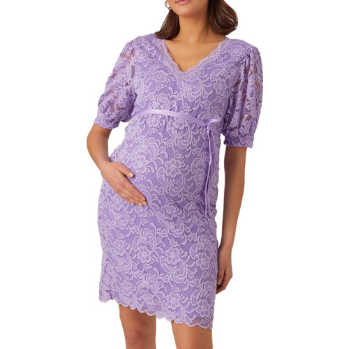 Textiel Dames Korte jurken Mamalicious  Violet
