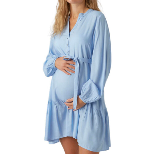 Textiel Dames Korte jurken Mamalicious  Blauw