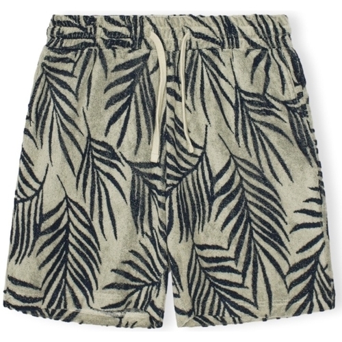 Textiel Heren Korte broeken / Bermuda's Revolution Terry Shorts - Off White Groen