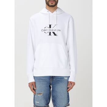 Textiel Heren Sweaters / Sweatshirts Calvin Klein Jeans J30J325429 YAF Wit