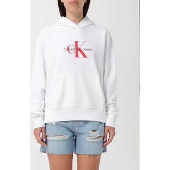 Textiel Dames Sweaters / Sweatshirts Calvin Klein Jeans J20J223077 YAF Wit