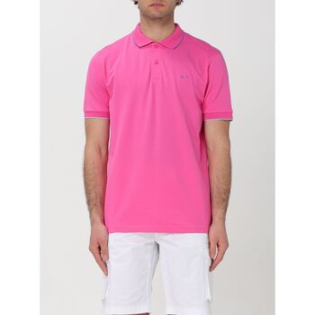 Textiel Heren T-shirts & Polo’s Sun68 A34113 20 Violet