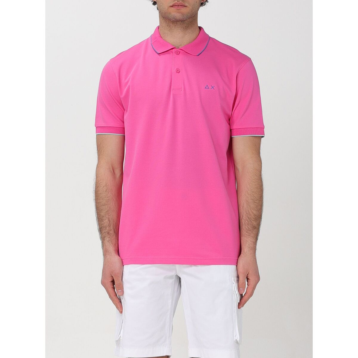Textiel Heren T-shirts & Polo’s Sun68 A34113 20 Violet