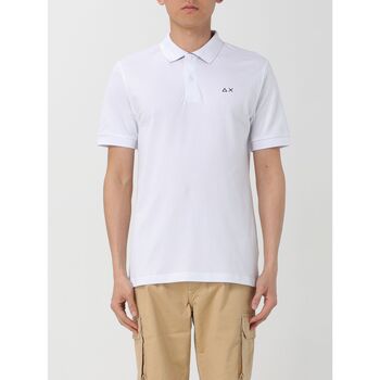 Textiel Heren T-shirts & Polo’s Sun68 A34116 01 Wit