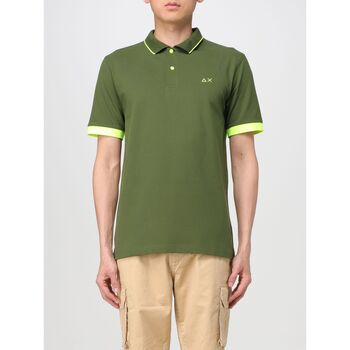 Textiel Heren T-shirts & Polo’s Sun68 A34120 37 Groen