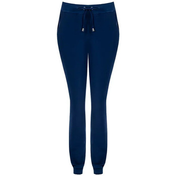 Textiel Dames Broeken / Pantalons Rinascimento CFC0117448003 Bleu
