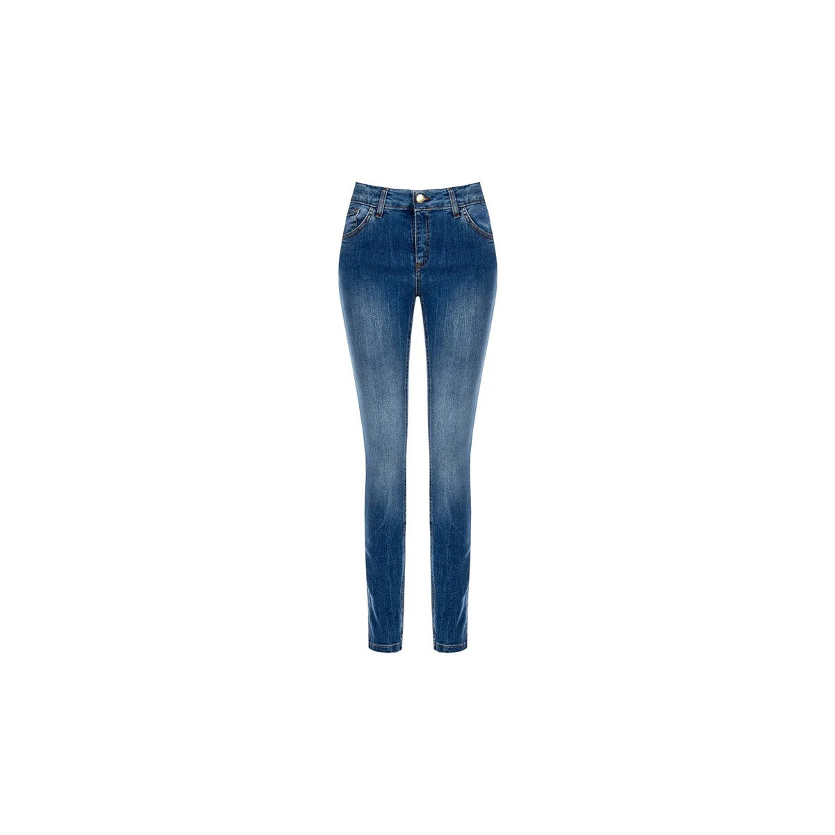 Textiel Dames Jeans Rinascimento CFC0117545003 Incolore
