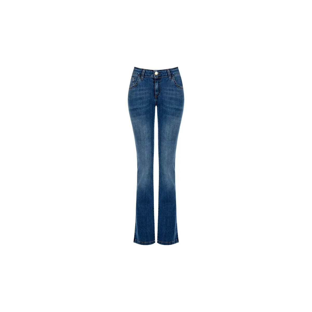 Textiel Dames Jeans Rinascimento CFC0117537003 Incolore