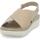 Schoenen Dames Sandalen / Open schoenen Melluso H019172-239741 Beige
