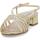 Schoenen Dames Sandalen / Open schoenen Melluso K35176W-239671 Goud