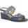 Schoenen Dames Sandalen / Open schoenen Melluso K95421-233259 Blauw