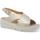 Schoenen Dames Sandalen / Open schoenen Melluso R80420W-233181 Goud