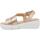 Schoenen Dames Sandalen / Open schoenen Melluso R80424W-233186 Goud