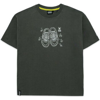 Textiel Heren T-shirts korte mouwen Munich T-shirt sneakers Grijs