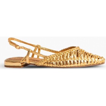 Schoenen Dames Sandalen / Open schoenen Keslem Sandalias  en color oro para Goud