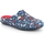 Schoenen Dames Leren slippers Grunland DSG-CI3523 Blauw