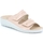 Schoenen Dames Leren slippers Grunland DSG-CE0275 Roze