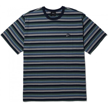 Textiel Heren T-shirts & Polo’s Huf T-shirt triple triangle ss relaxed knit Blauw