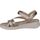 Schoenen Dames Sandalen / Open schoenen Walk & Fly 3066-48310 Goud