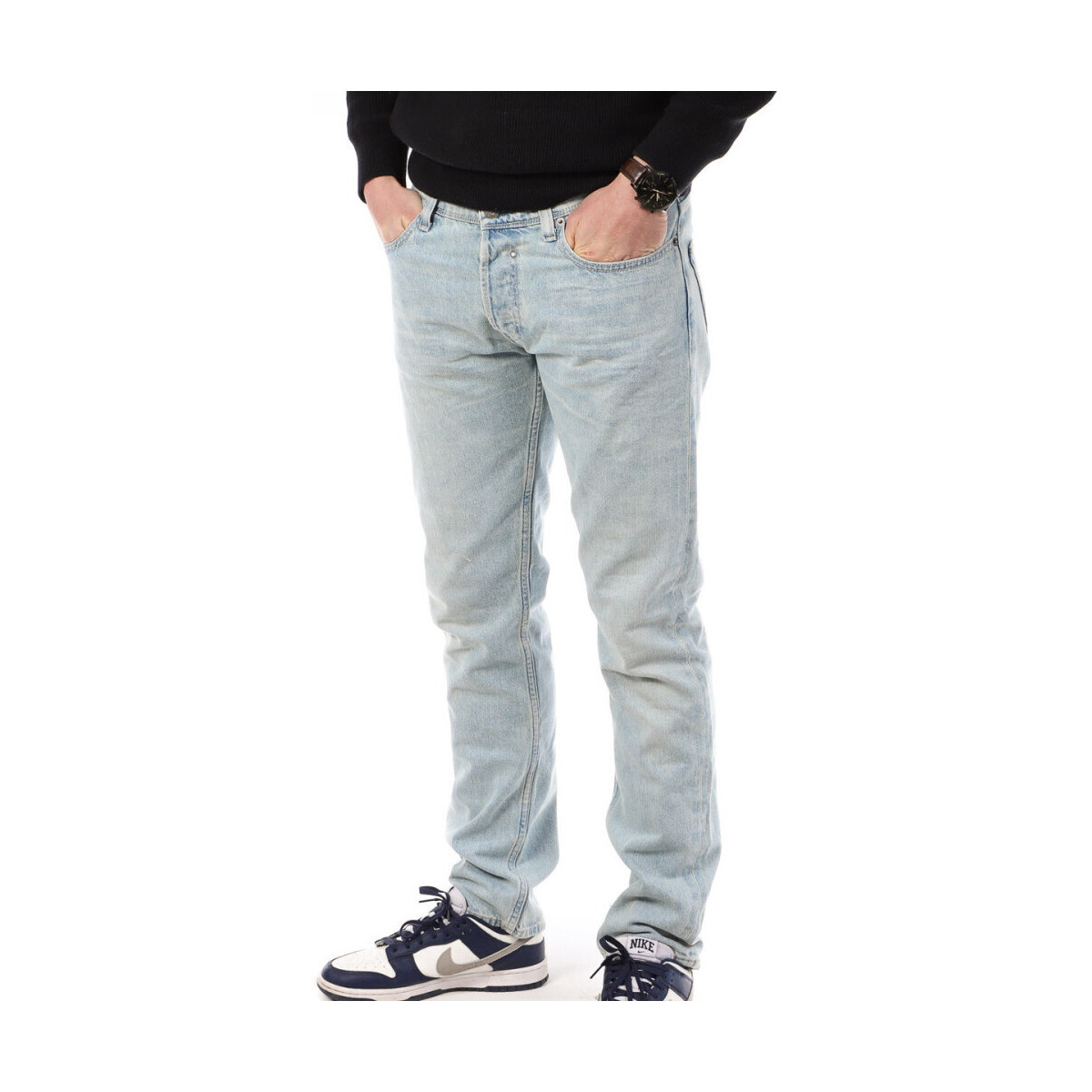 Textiel Heren Straight jeans Teddy Smith  Blauw