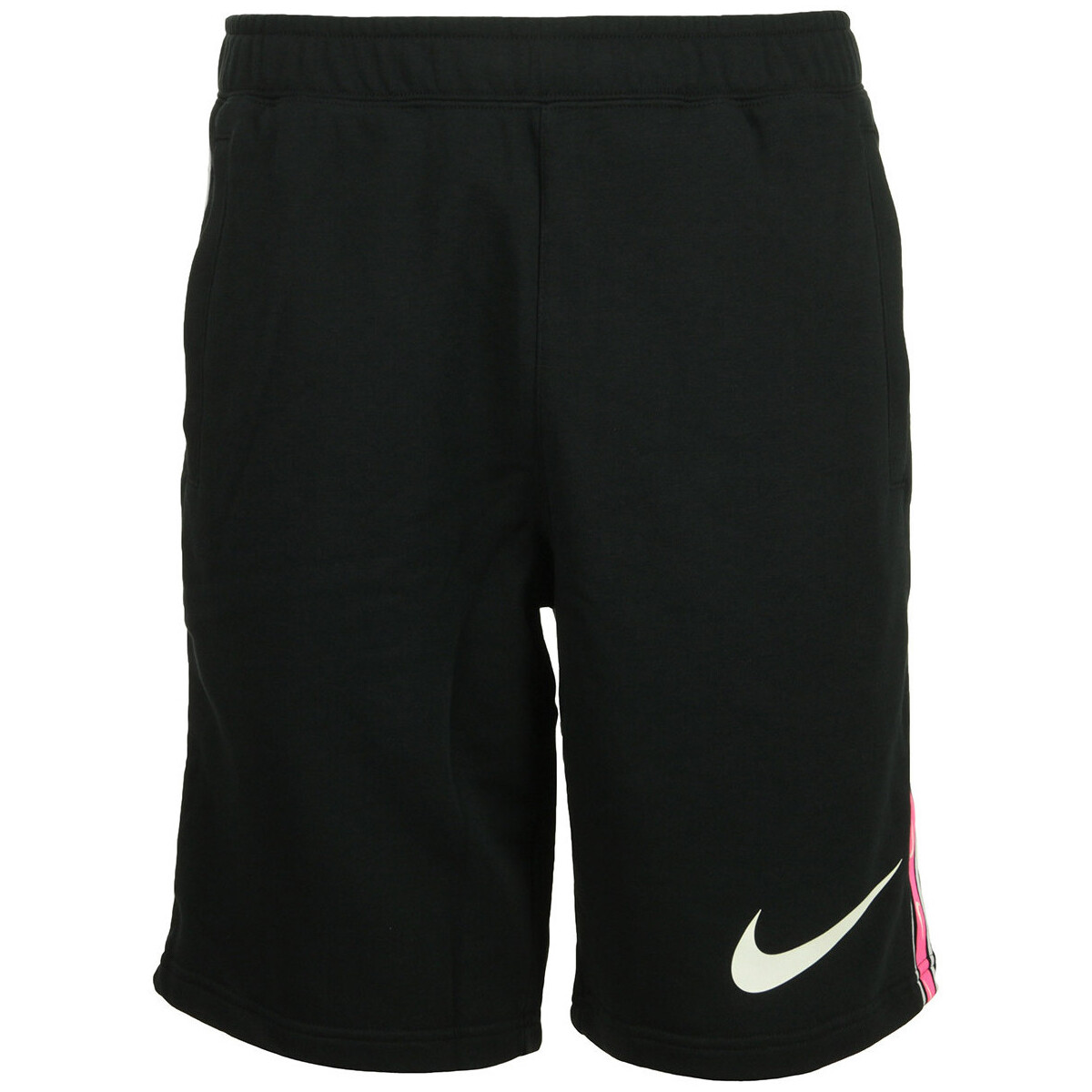 Textiel Heren Korte broeken / Bermuda's Nike M Nsw Repeat Sw Ft Short Zwart