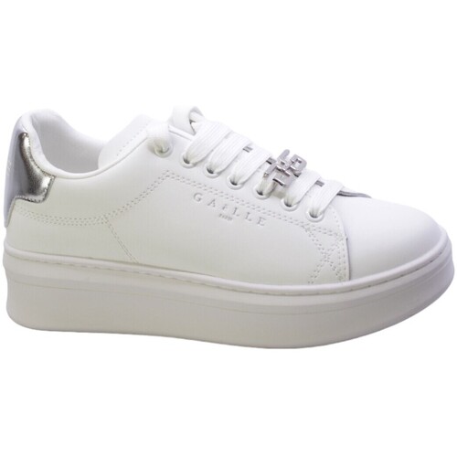 Schoenen Dames Lage sneakers GaËlle Paris Sneakers Donna Bianco Gacaw00018 Wit