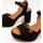 Schoenen Dames Sandalen / Open schoenen Popa  Zwart