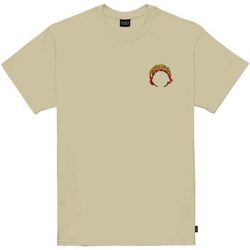 Textiel Heren T-shirts & Polo’s Propaganda T-Shirt Gravesurfer Beige