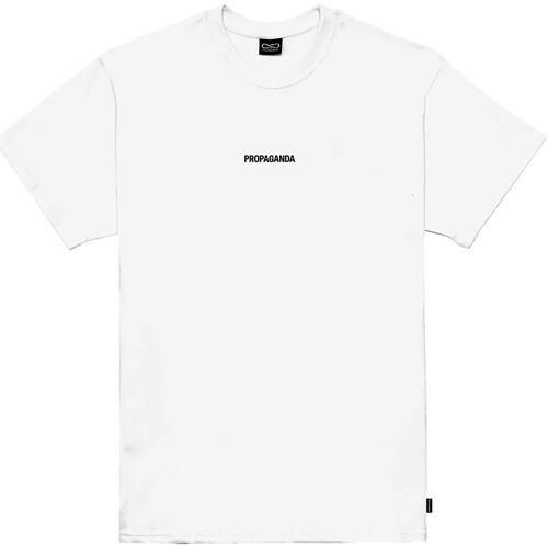 Textiel Heren T-shirts & Polo’s Propaganda T-Shirt Ribs Waves Wit