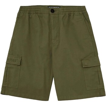 Textiel Heren Korte broeken / Bermuda's Iuter Cargo Rispstop Shorts Groen