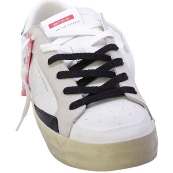 Crime London Sneakers Uomo Bianco SK8 Deluxe 17101pp6 Wit