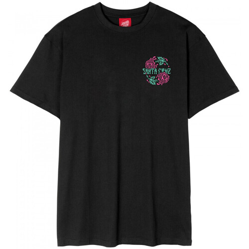 Textiel Heren T-shirts & Polo’s Santa Cruz Dressen rose crew two Zwart