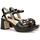 Schoenen Dames Sandalen / Open schoenen Dorking D9253 Zwart