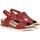Schoenen Dames Sandalen / Open schoenen Dorking D9319 Rood
