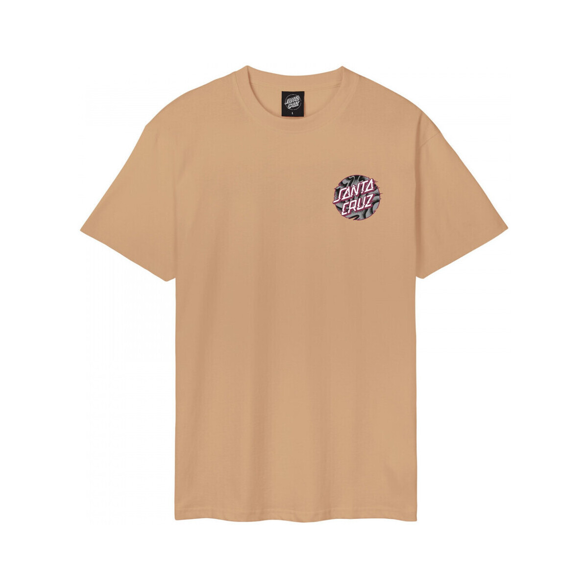 Textiel Heren T-shirts & Polo’s Santa Cruz Vivid slick dot Beige