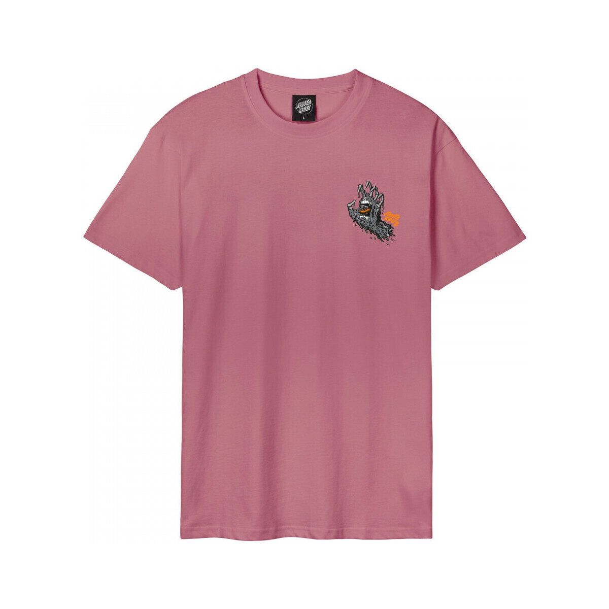 Textiel Heren T-shirts & Polo’s Santa Cruz Melting hand Roze