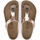 Schoenen Dames Sandalen / Open schoenen Birkenstock Gizeh 1023943 Regular - Copper Goud