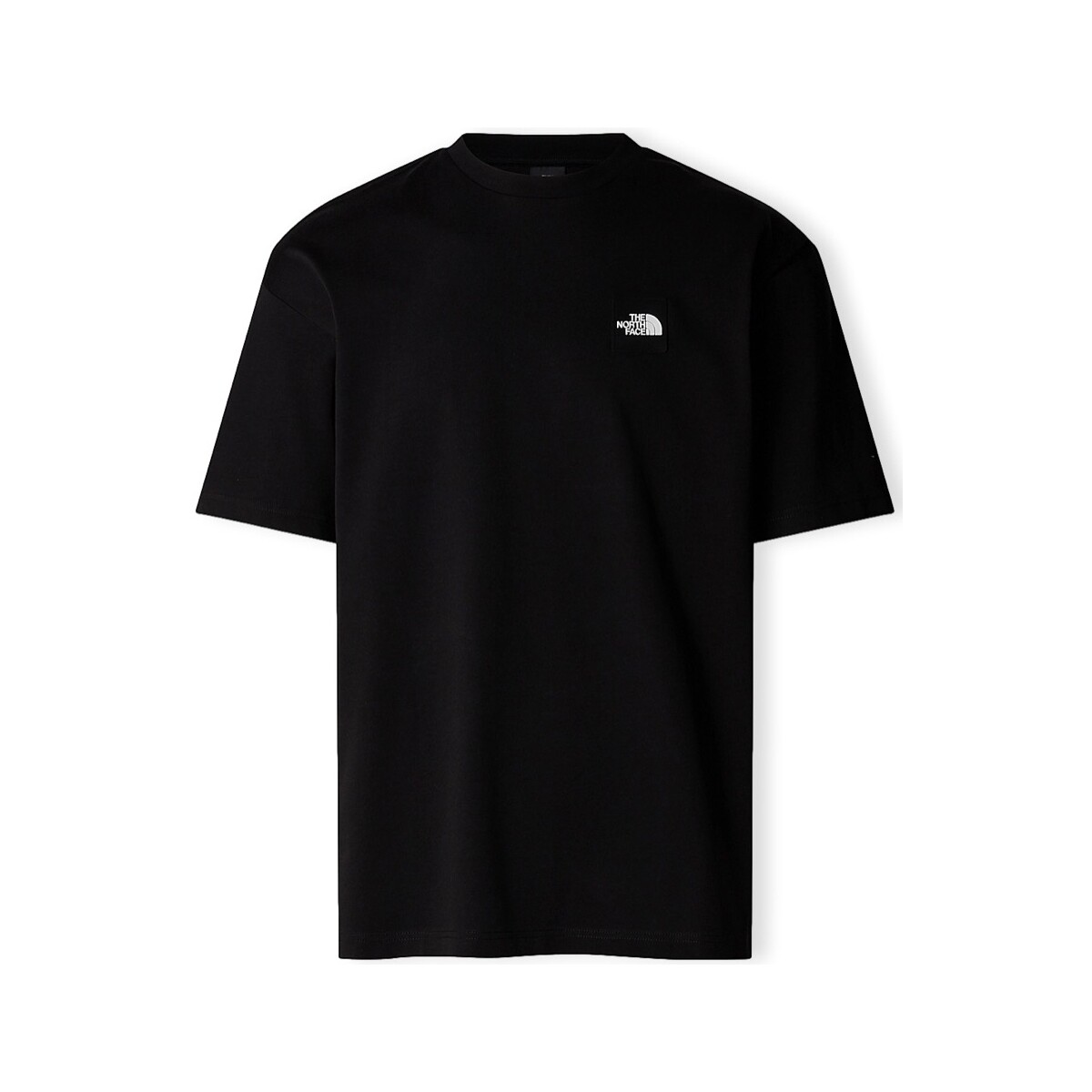 Textiel Heren T-shirts & Polo’s The North Face NSE Patch T-Shirt - Black Zwart
