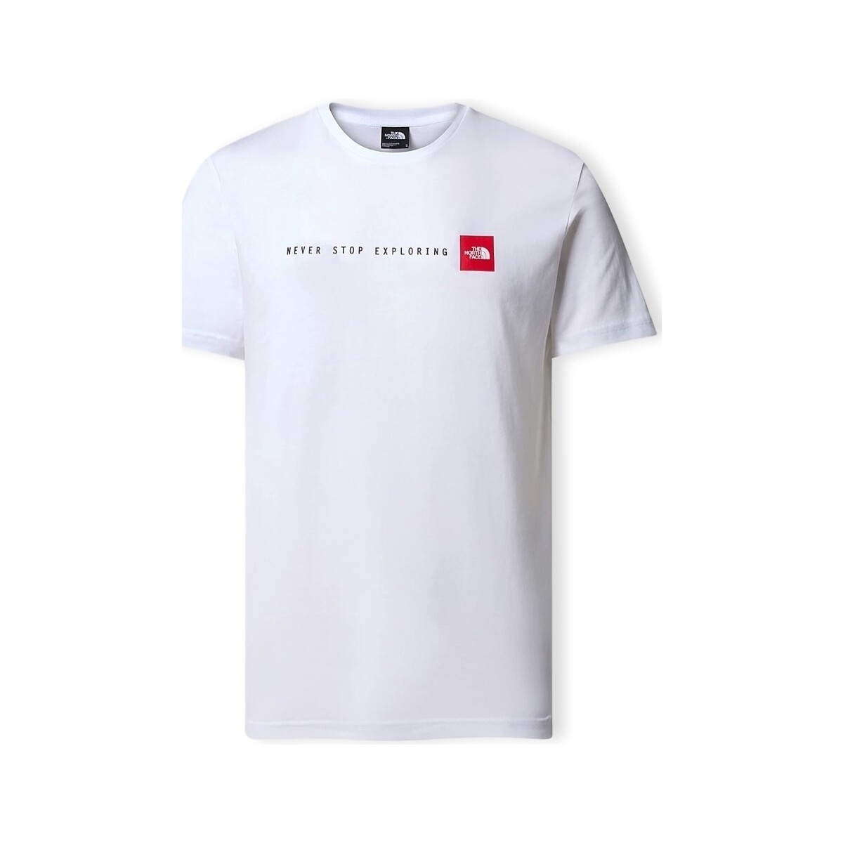 Textiel Heren T-shirts & Polo’s The North Face T-Shirt Never Stop Exploring - White Wit
