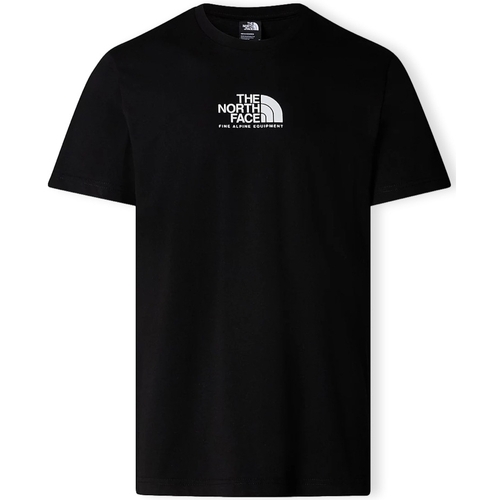 Textiel Heren T-shirts & Polo’s The North Face Fine Alpine Equipment 3 T-Shirt - Black Zwart