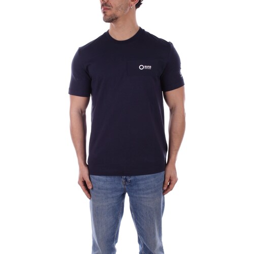 Textiel Heren T-shirts korte mouwen Suns TSS41034U Marine