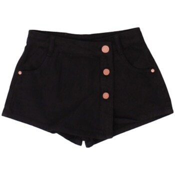 Textiel Meisjes Korte broeken / Bermuda's Manila Grace MG2697 Zwart