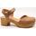 Schoenen Dames Sandalen / Open schoenen Zabba Difference  Brown