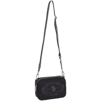 Tassen Dames Handtassen lang hengsel U.S Polo Assn. BEUPA5091WIP-BLACK Zwart